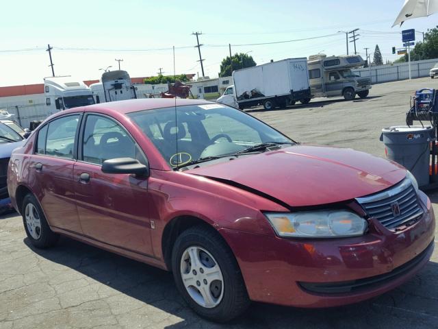 1G8AG52F05Z115550 - 2005 SATURN ION LEVEL 勃艮第红 照片 1