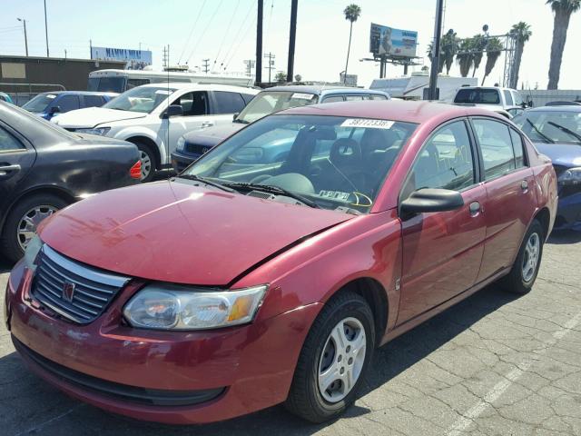 1G8AG52F05Z115550 - 2005 SATURN ION LEVEL 勃艮第红 照片 2