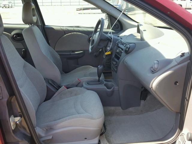 1G8AG52F05Z115550 - 2005 SATURN ION LEVEL 勃艮第红 照片 5