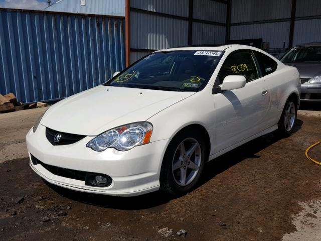 JH4DC53072C034194 - 2002 ACURA RSX TYPE-S WHITE photo 2