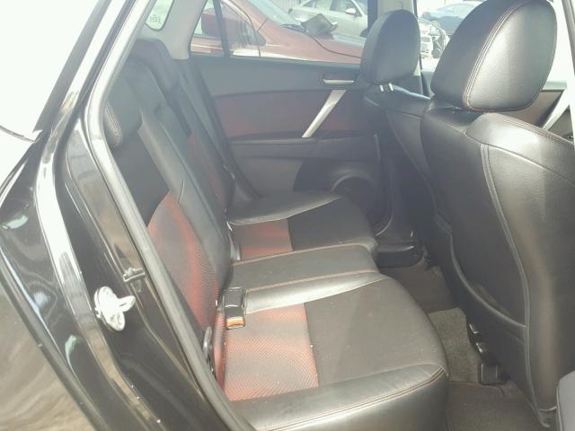 JM1BL1H3XA1197808 - 2010 MAZDA SPEED 3 黑色 照片 6