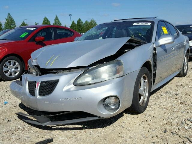 2G2WP522841127465 - 2004 PONTIAC GRAND PRIX SILVER photo 2