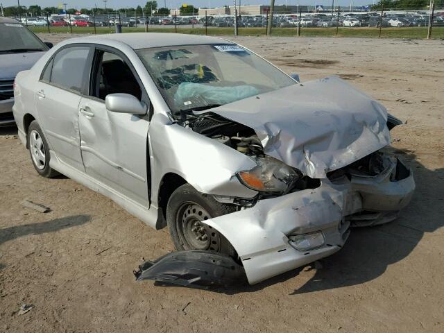 1NXBR32E34Z233308 - 2004 TOYOTA COROLLA SILVER photo 1