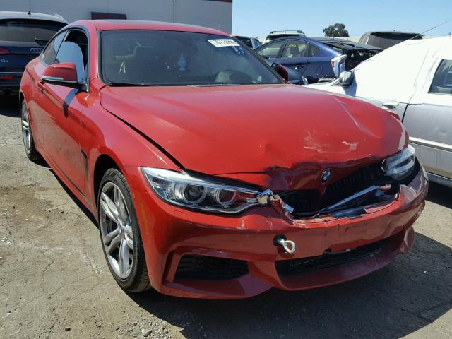 WBA3R5C5XEK188123 - 2014 BMW 435 XI RED photo 1