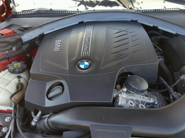 WBA3R5C5XEK188123 - 2014 BMW 435 XI RED photo 7