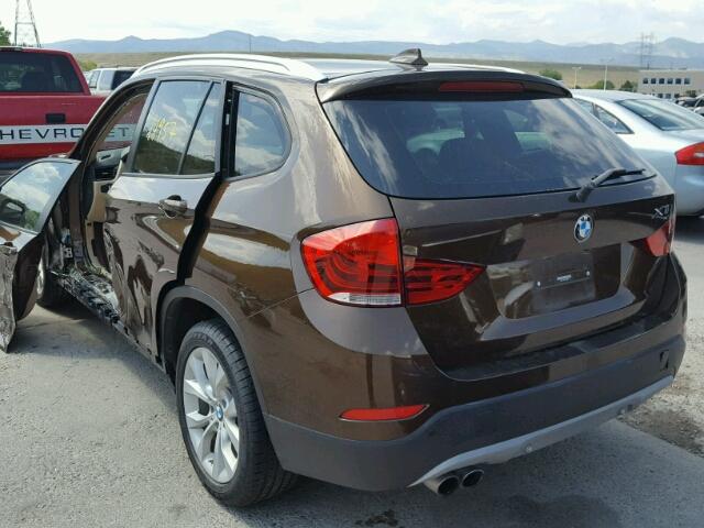 WBAVL1C57DVR90094 - 2013 BMW X1 XDRIVE2 BROWN photo 3