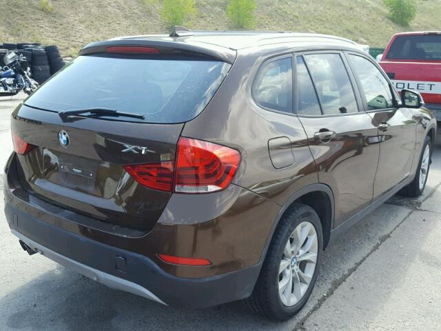 WBAVL1C57DVR90094 - 2013 BMW X1 XDRIVE2 BROWN photo 4