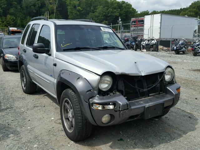 1J4GL48K63W678637 - 2003 JEEP LIBERTY SP SILVER photo 1