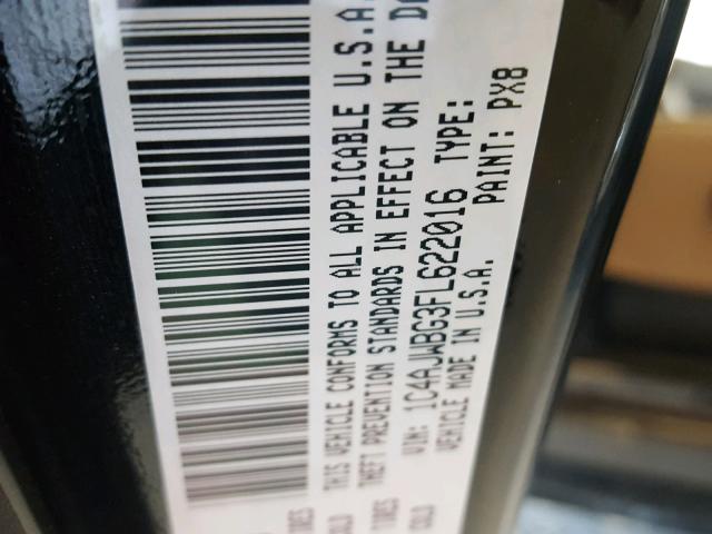 1C4AJWBG3FL622016 - 2015 JEEP WRANGLER S Qara foto 10