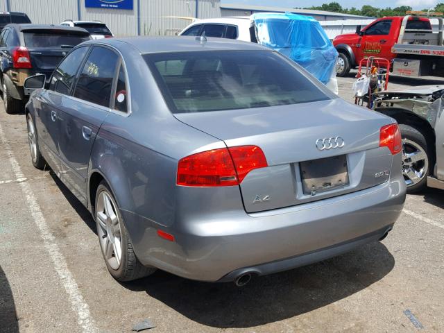 WAUAF68E75A418575 - 2005 AUDI A4 2.0T SILVER photo 3