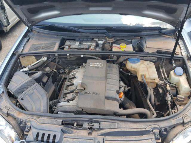 WAUAF68E75A418575 - 2005 AUDI A4 2.0T SILVER photo 7