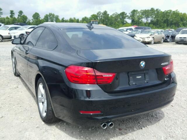 WBA3N7C59EK221801 - 2014 BMW 428 I BLACK photo 3