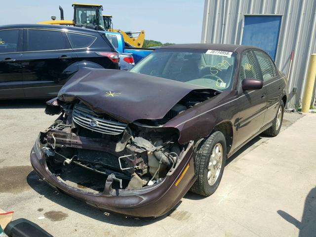 1G1NE52MXXY162484 - 1999 CHEVROLET MALIBU LS Bənövşəyi foto 2