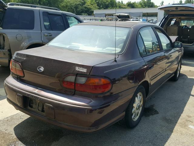1G1NE52MXXY162484 - 1999 CHEVROLET MALIBU LS Bənövşəyi foto 4