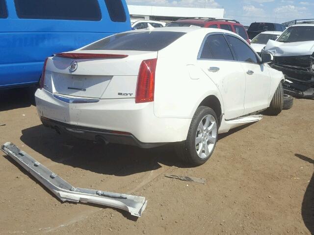 1G6AG5RX2E0107039 - 2014 CADILLAC ATS WHITE photo 4