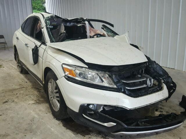 5J6TF3H35DL001266 - 2013 HONDA CROSSTOUR WHITE photo 1