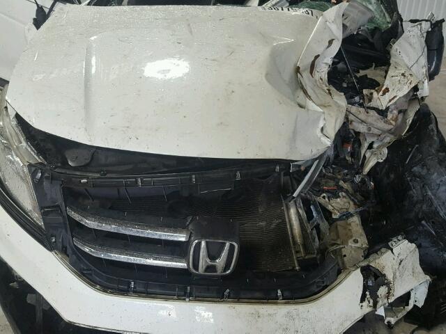 5J6TF3H35DL001266 - 2013 HONDA CROSSTOUR WHITE photo 7