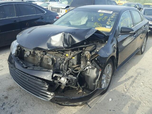 4T1BK1EB6FU159749 - 2015 TOYOTA AVALON XLE BLACK photo 2