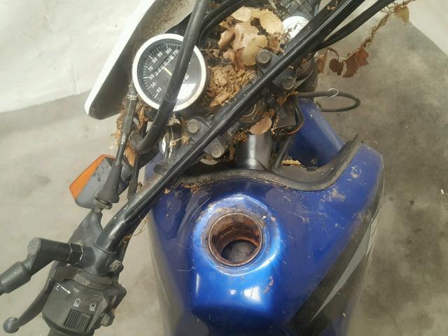 JS1SP46A152100092 - 2005 SUZUKI DR650 SE BLUE photo 9