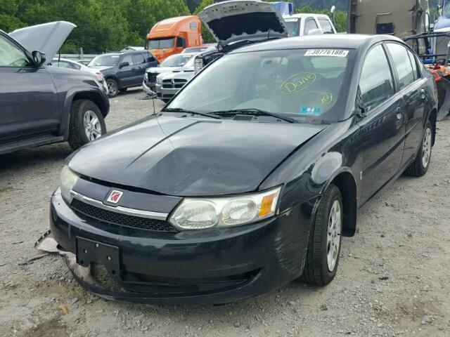 1G8AJ52F24Z168153 - 2004 SATURN ION LEVEL BLACK photo 2