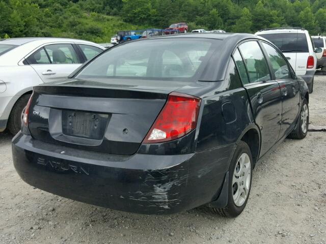 1G8AJ52F24Z168153 - 2004 SATURN ION LEVEL BLACK photo 4