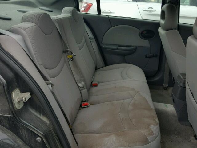 1G8AJ52F24Z168153 - 2004 SATURN ION LEVEL BLACK photo 6