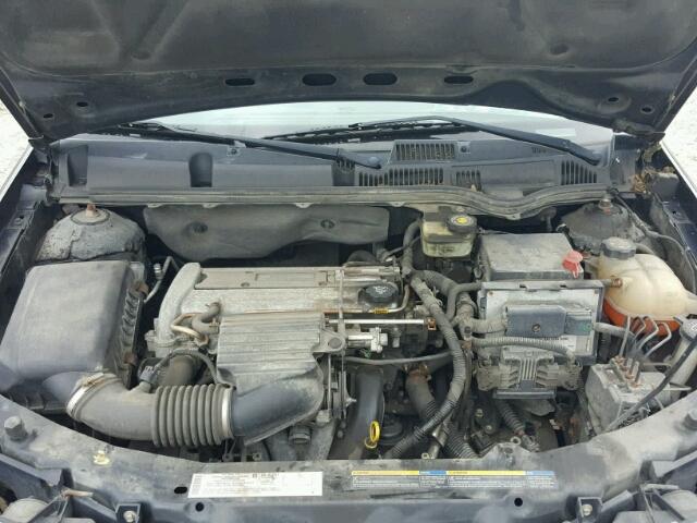 1G8AJ52F24Z168153 - 2004 SATURN ION LEVEL BLACK photo 7