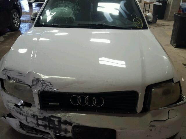 WAUML64BX3N038458 - 2003 AUDI A6 4.2 QUA WHITE photo 7