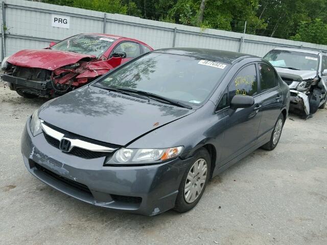 2HGFA1F32AH520567 - 2010 HONDA CIVIC VP GRAY photo 2