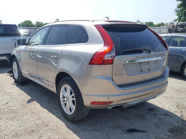 YV4612RK9F2672091 - 2015 VOLVO XC60 T5 GOLD photo 3