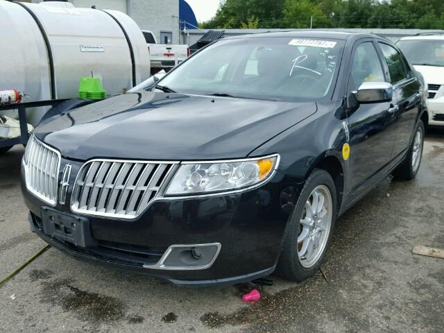 3LNHL2GC9CR823547 - 2012 LINCOLN MKZ BLACK photo 2