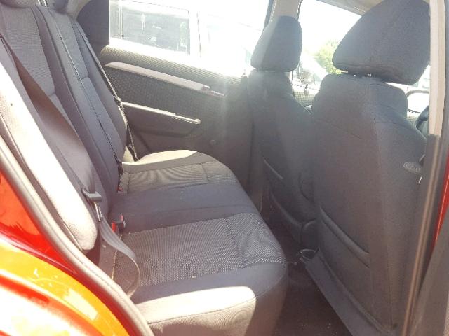 KL1TD5DE1BB233064 - 2011 CHEVROLET AVEO LS RED photo 6