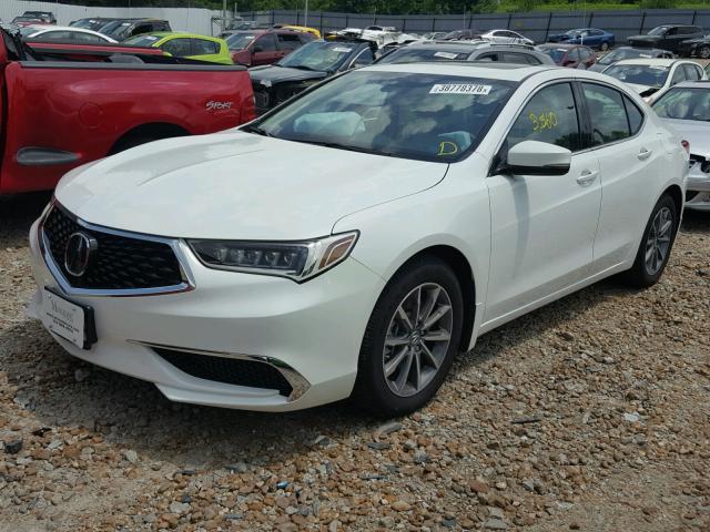 19UUB1F54JA006806 - 2018 ACURA TLX TECH WHITE photo 2