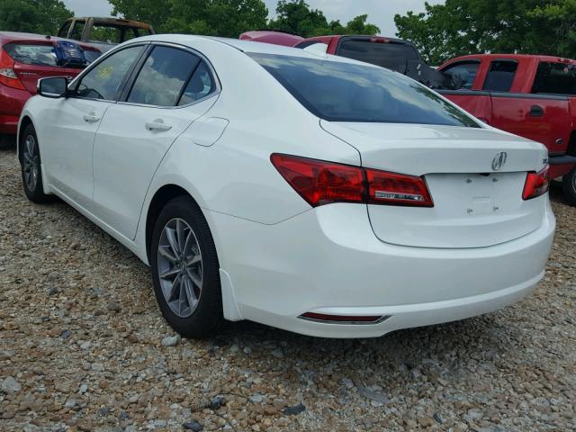 19UUB1F54JA006806 - 2018 ACURA TLX TECH WHITE photo 3