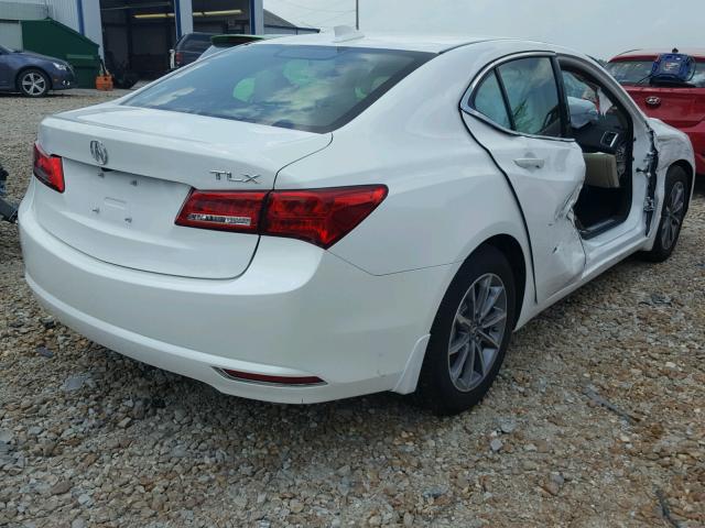 19UUB1F54JA006806 - 2018 ACURA TLX TECH WHITE photo 4