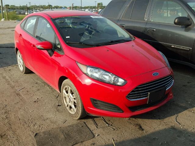 3FADP4BJ6FM204355 - 2015 FORD FIESTA SE RED photo 1