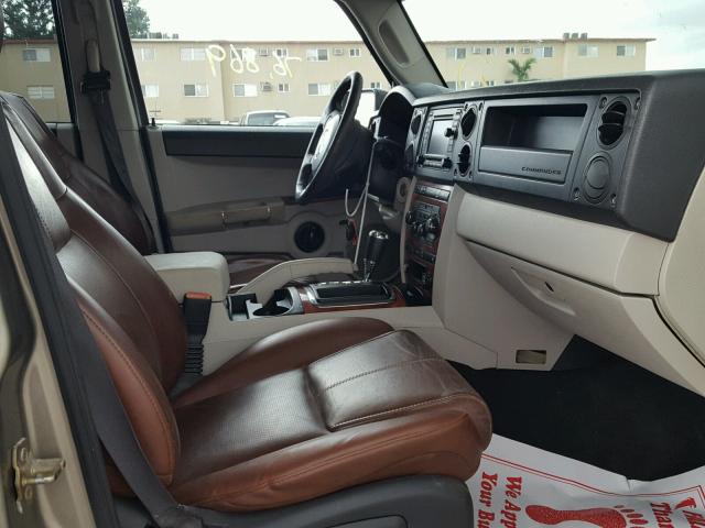 1J8HH58266C230947 - 2006 JEEP COMMANDER 米色 照片 5