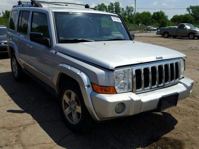 1J8HG58N76C106327 - 2006 JEEP COMMANDER SILVER photo 1
