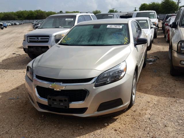 1G11B5SA3GF133837 - 2016 CHEVROLET MALIBU LIM 金色 照片 2