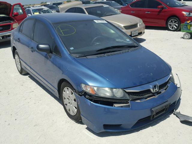 19XFA1F35AE057494 - 2010 HONDA CIVIC VP BLUE photo 1