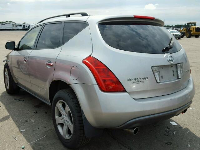 JN8AZ08W63W235902 - 2003 NISSAN MURANO SL/ BURN photo 3