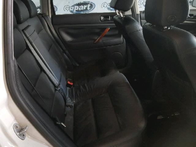 WVWWH63B31E310909 - 2001 VOLKSWAGEN PASSAT GLX WHITE photo 6