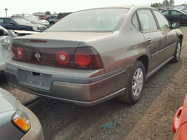 2G1WF52E639382990 - 2003 CHEVROLET IMPALA WHITE photo 4