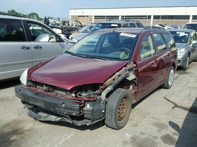 1FAHP36N46W172465 - 2006 FORD FOCUS ZXW BURGUNDY photo 2