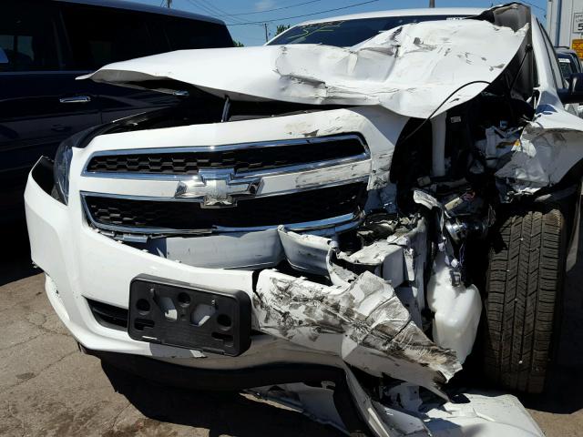 1G11B5SA4DF357257 - 2013 CHEVROLET MALIBU LS თეთრი ფოტო 9