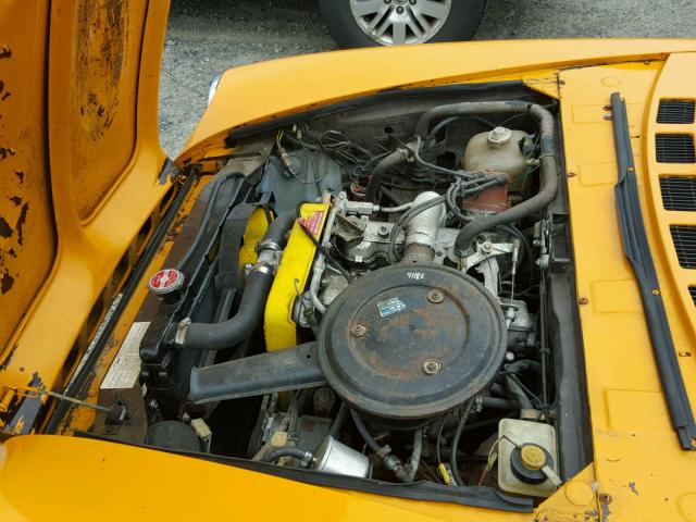 124CS10129208 - 1978 FIAT 124 YELLOW photo 7