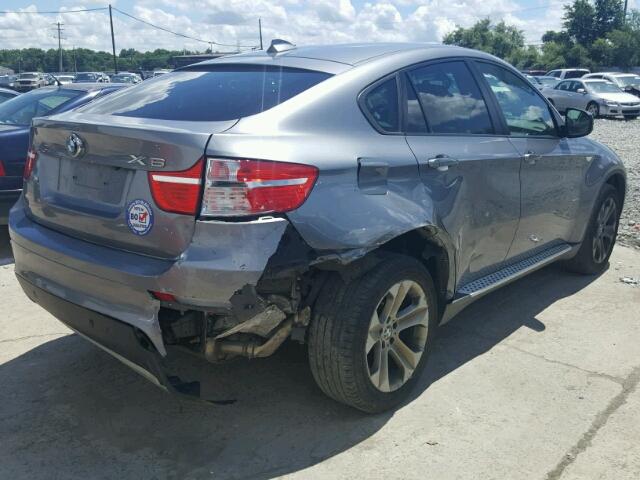 5UXFG43509L224870 - 2009 BMW X6 XDRIVE3 GRAY photo 9