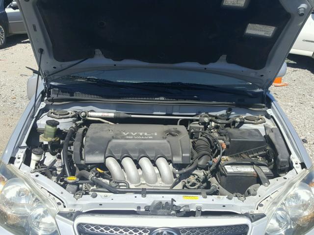 2T1BY30E56C550159 - 2006 TOYOTA COROLLA XR 银色 照片 7