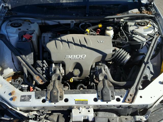 1G2WP52K12F157672 - 2002 PONTIAC GRAND PRIX SILVER photo 7