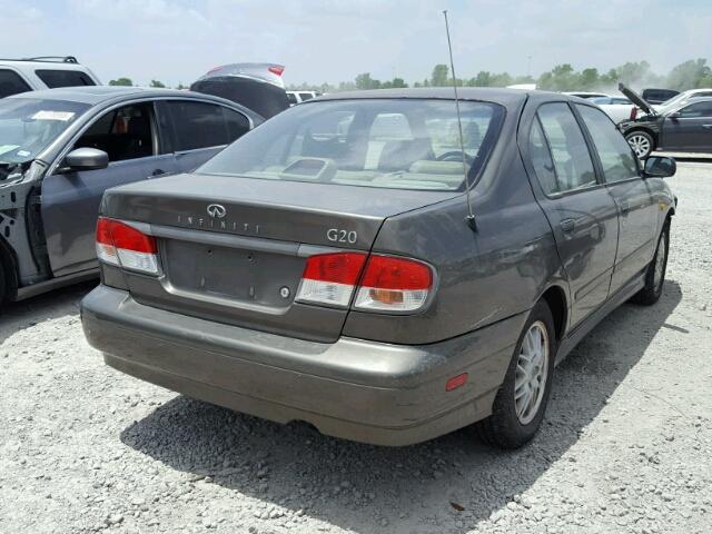 JNKCP11A0XT006135 - 1999 INFINITI G20 GREEN photo 4